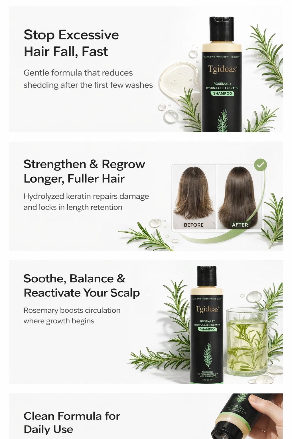 Tgideas Rosemary Shampoo